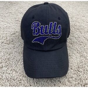 Durham Bulls Hat Women's Minor League Baseball MiLB Bling Logo Cotton Cap
